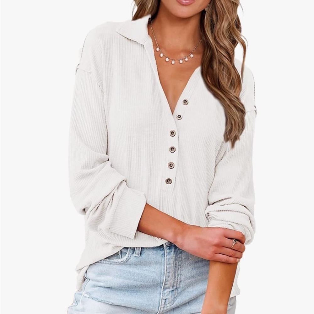 White Button Down Longsleeve